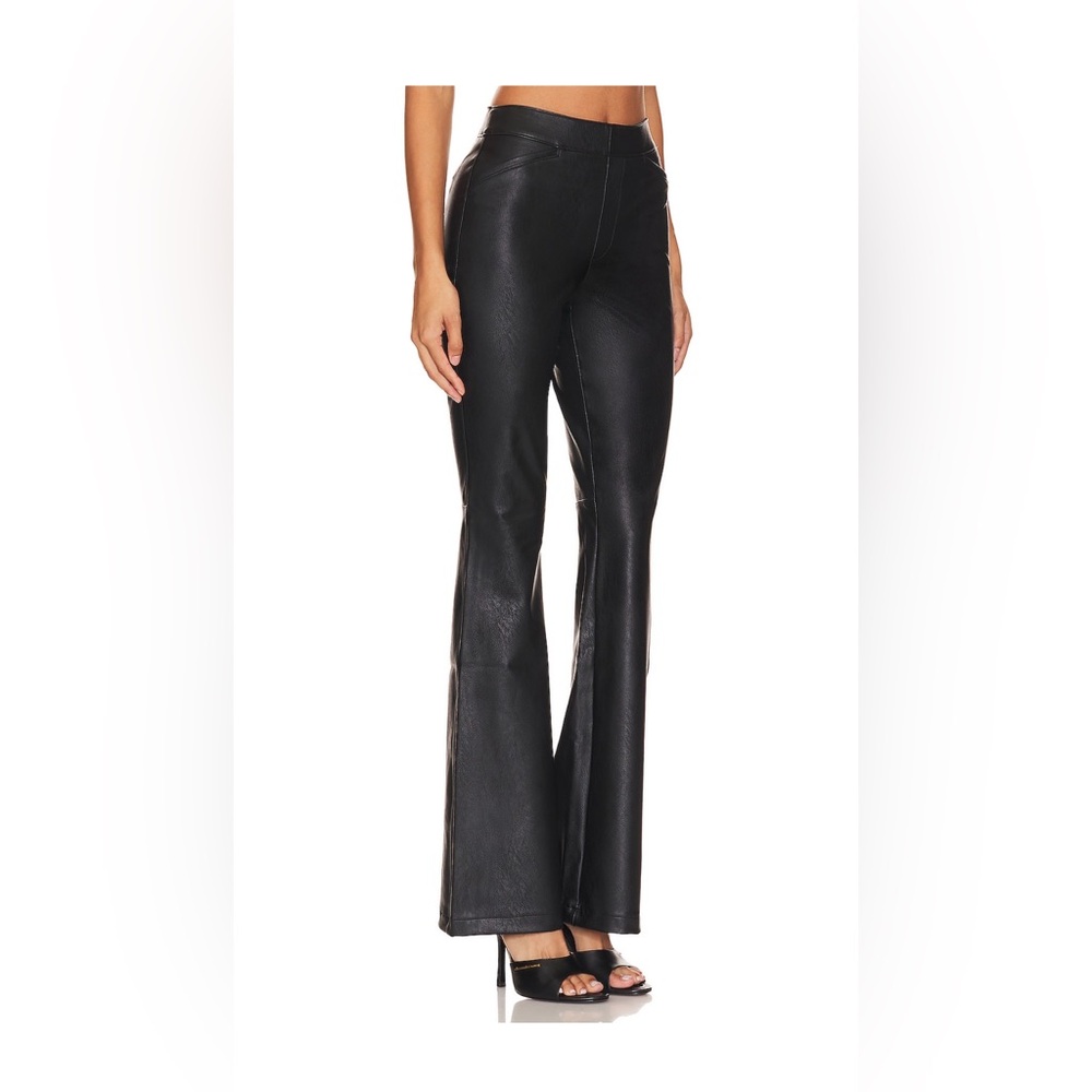SPANX Faux Leather Flares